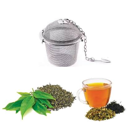 Meshball Basket Tea Infuser with Chain